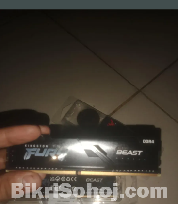Kingstone beast feury ddr4 8×2=16 gb ram